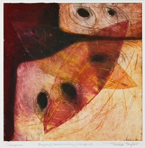 Theresa Taylor collagraph print